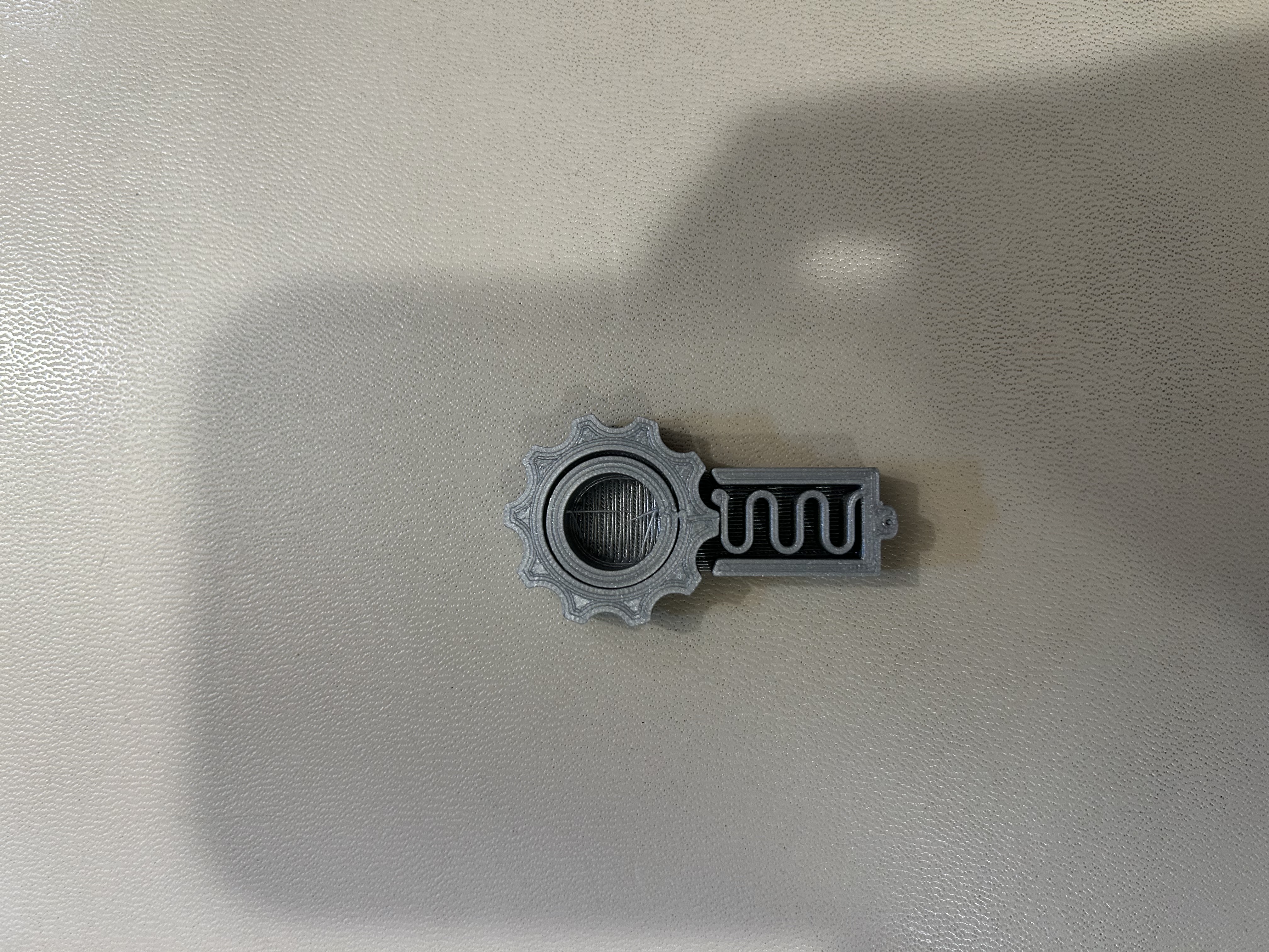 Version 5 with a larger gear and spring