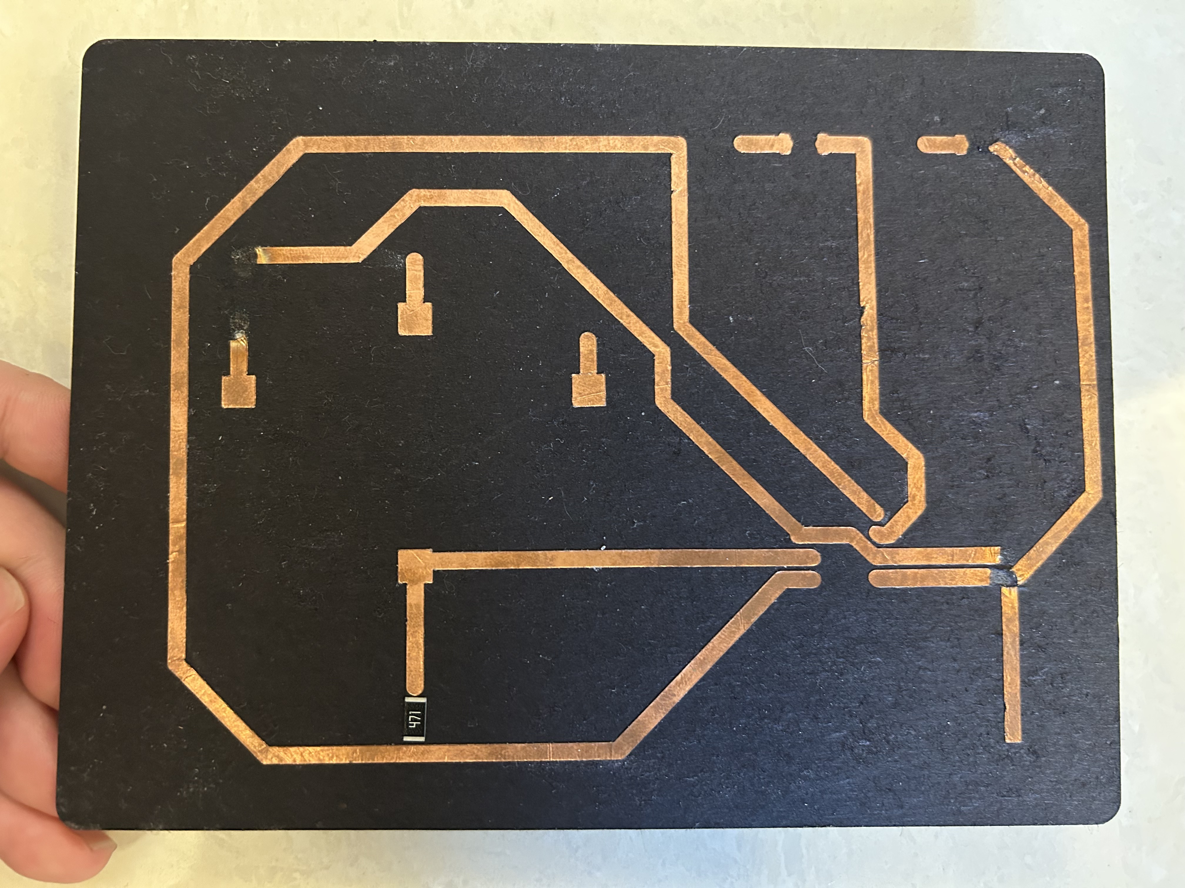NE555 Light Jockey Working Board