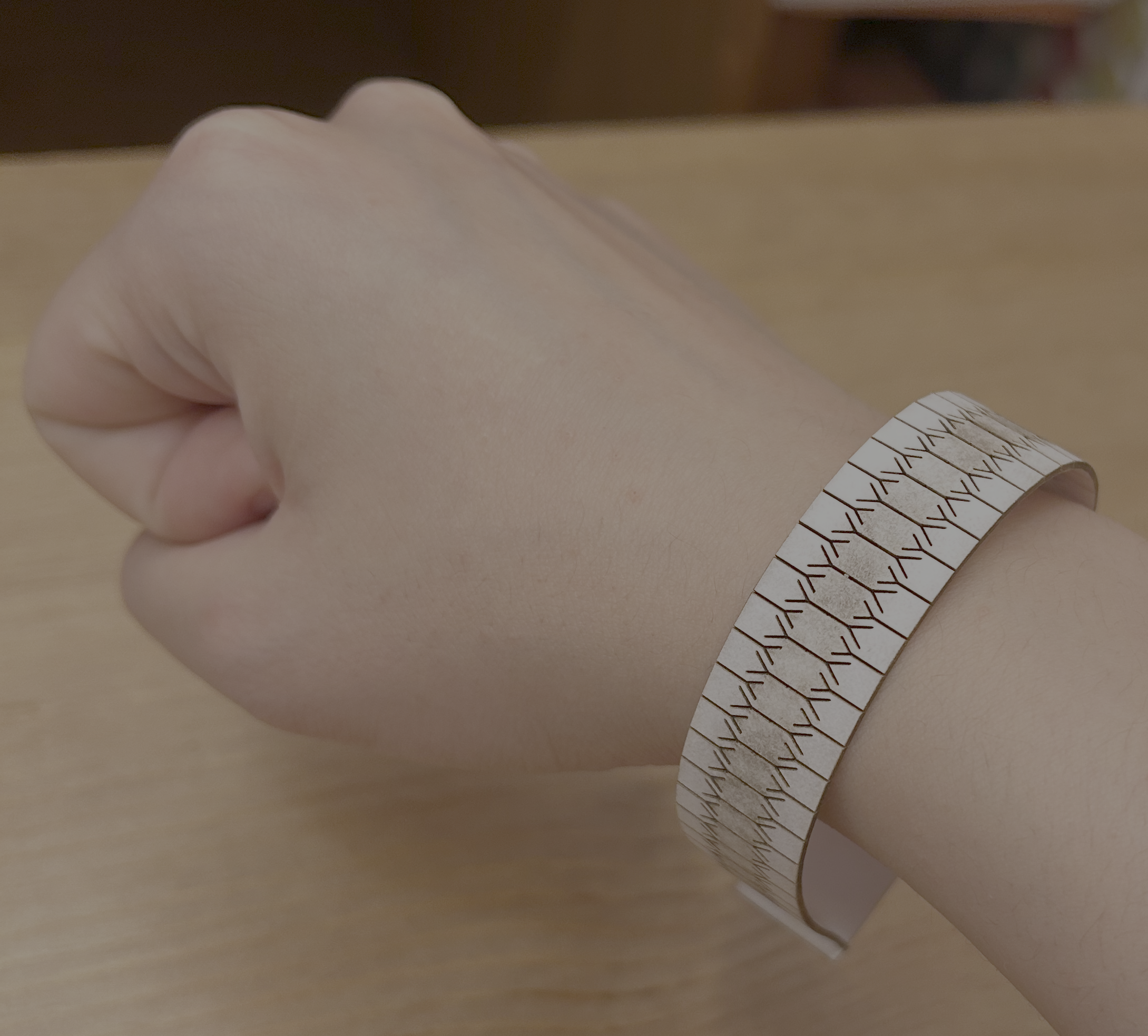 Living hinge prototype